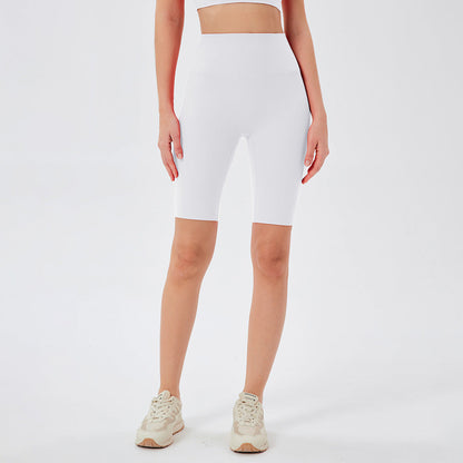 Stilla | Høj Talje Yoga Shorts Åndbare, Formende Fitness Shorts Til Kvinder