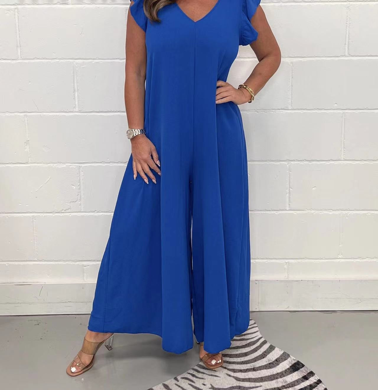 Dame luftig jumpsuit med voluminøs snit Stilla