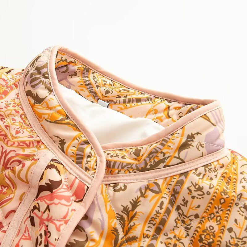 Dame elegant jakke i barok design med praktiske lommer Stilla