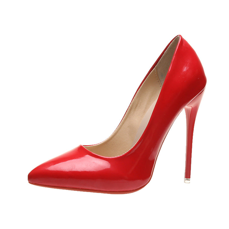 Dame Pumps med elegant spidst design og højhælet hæl Stilla