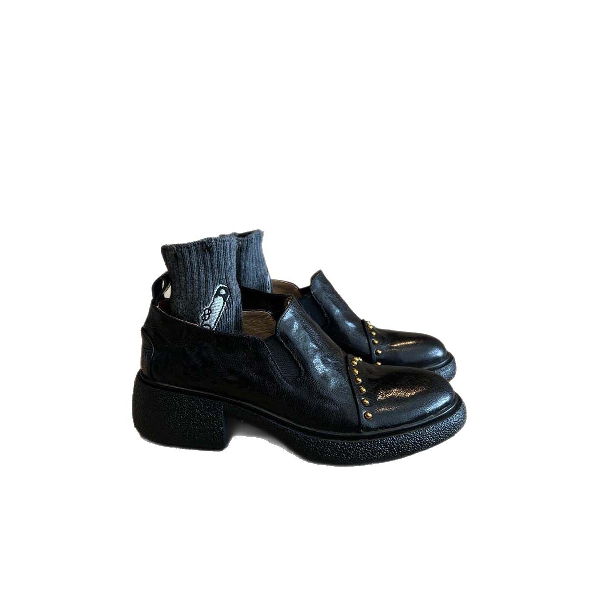 Dame dekorative prikkede ankelstøvler Stilla