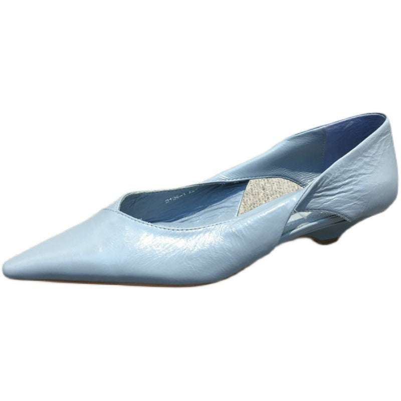 Dame Elegante Ballerinaer med raffinerede Cut-Outs Stilla