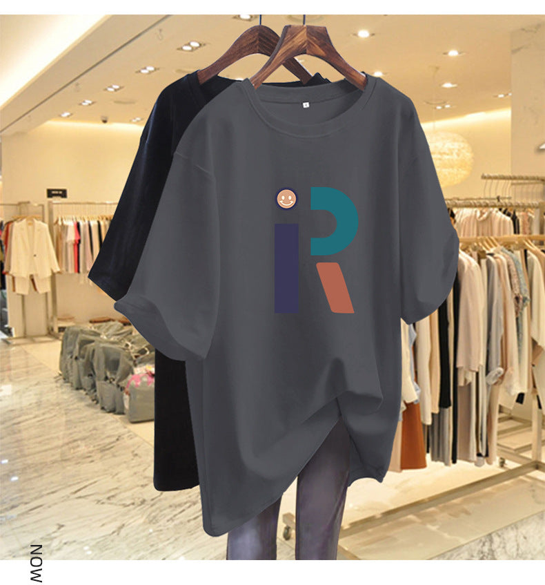 Dame Trend T-shirt med tiltalende grafiktryk og afslappet snit Stilla