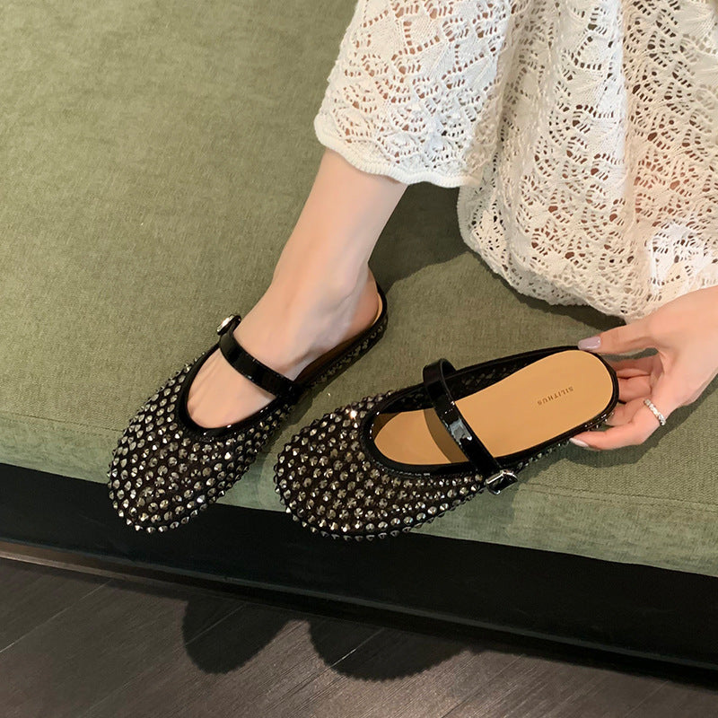 Dame Dekorative Nitter Slip-On Mules Stilla