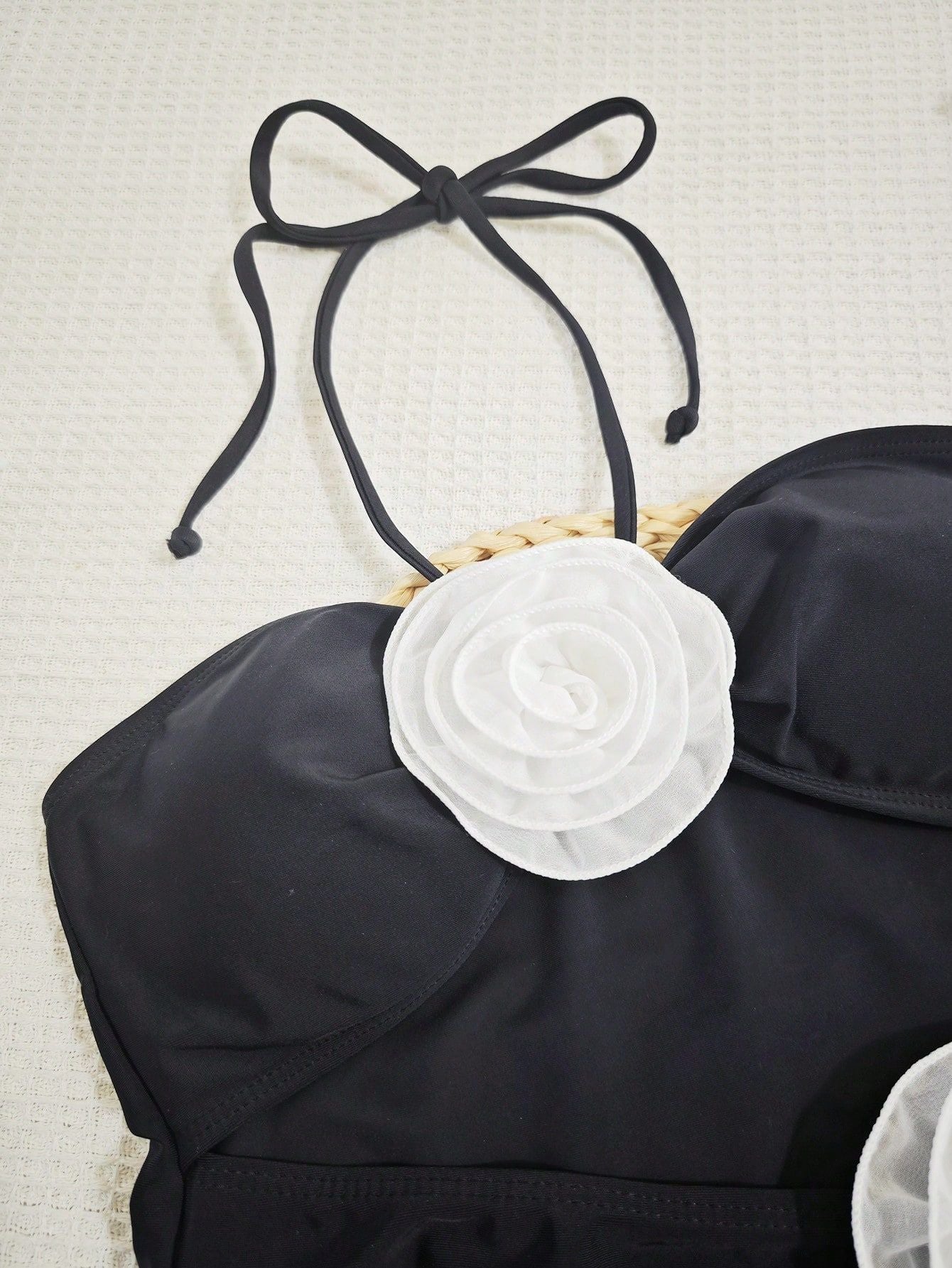 Dame Elegant Fl floral Accent Én-stykket Badedragt Stilla