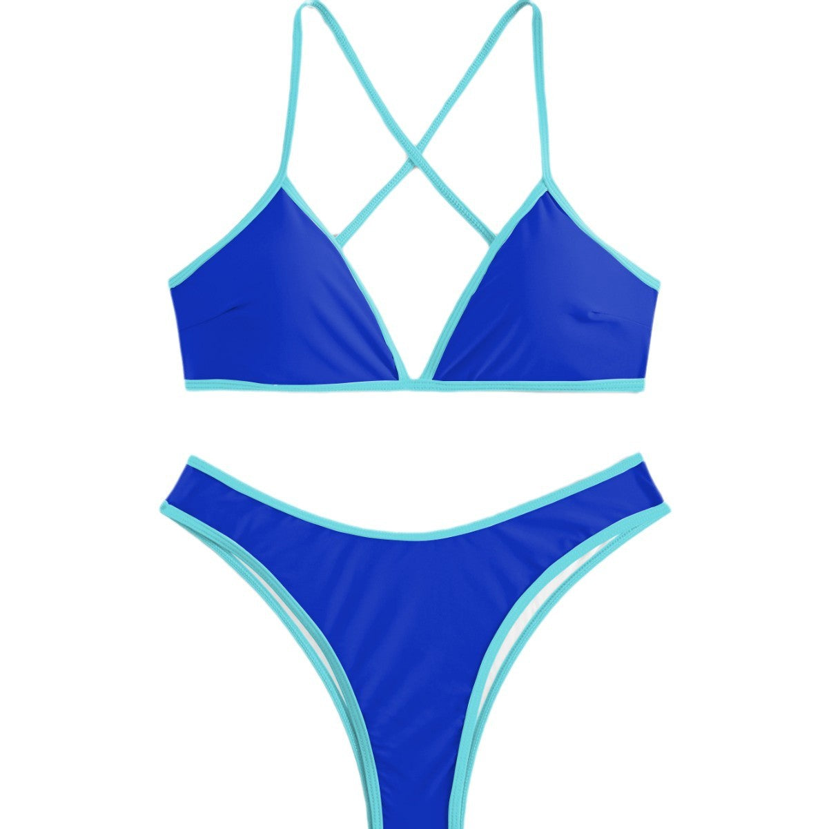 Dame Cross-Back Bikini-Sæt Stilla