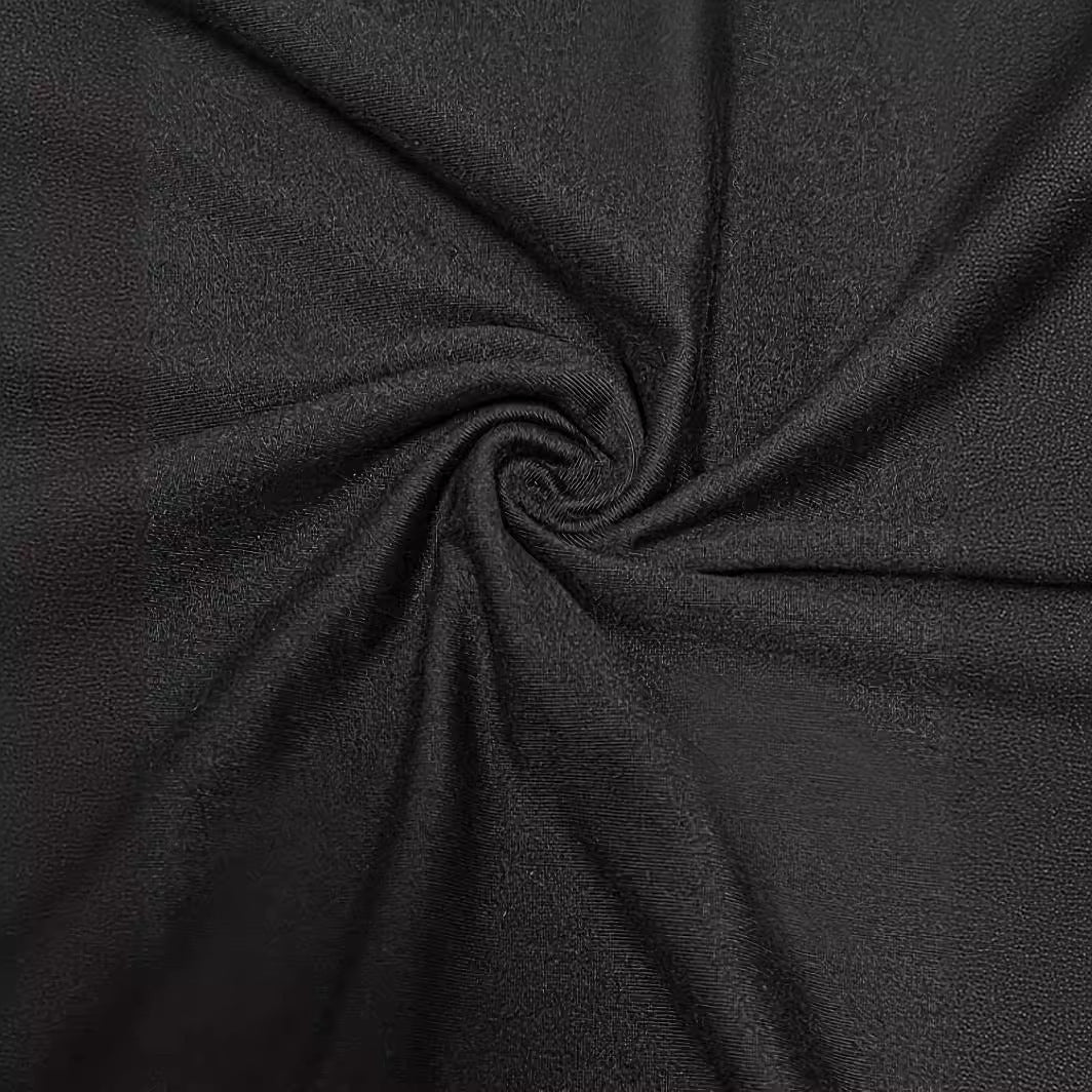 Dame elegant A-linje maxikjole med side rynkning Stilla