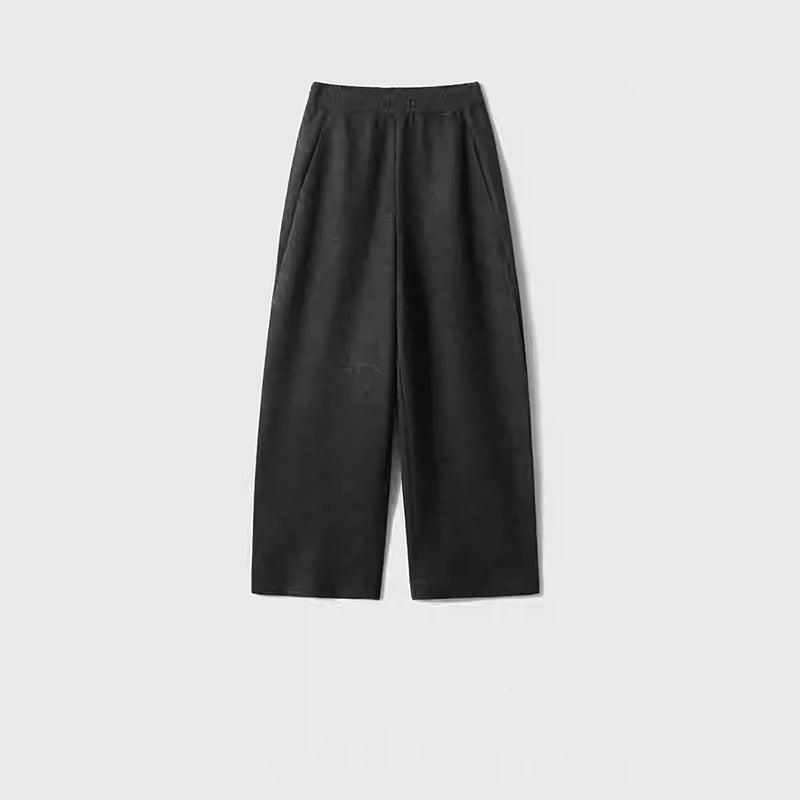 Dame elegant Culotte-bukser med vidt skåret ben og høj talje Stilla