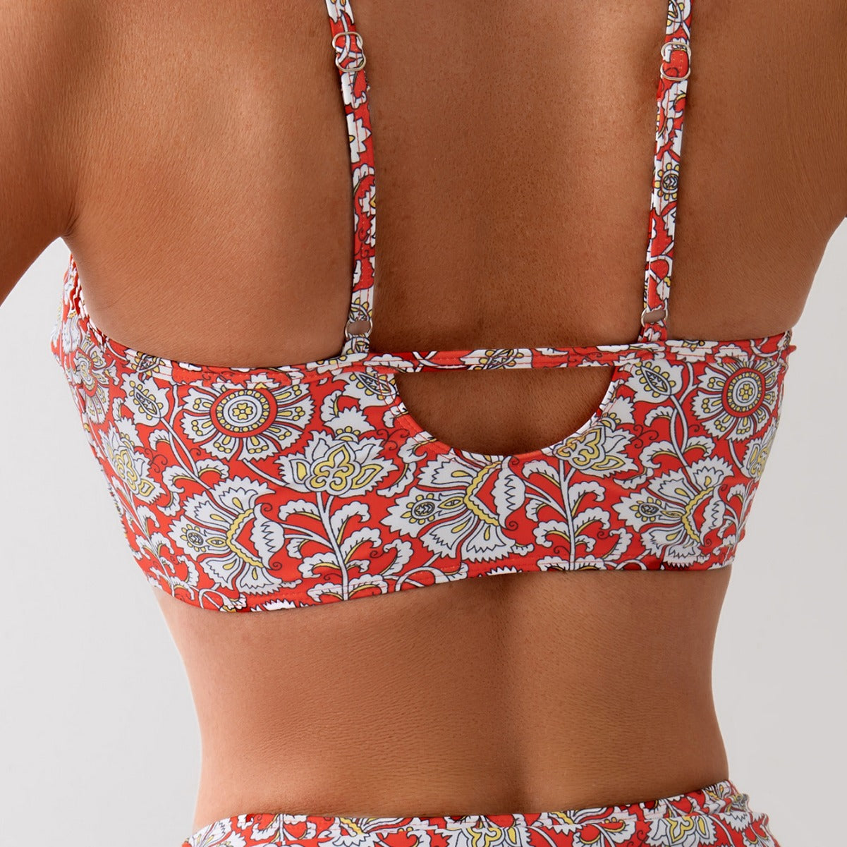 Dame Cropped Bindebikini-top Stilla