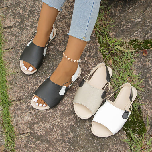 Dame åbne Sling-sandaler med fleksibel sål og moderigtigt design Stilla