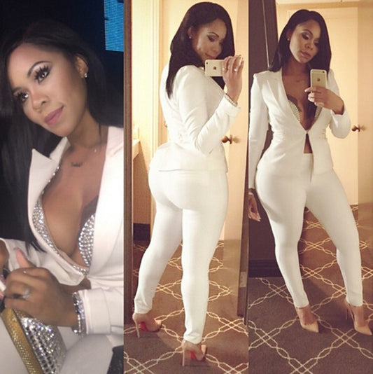 Damer Elegant og tætsiddende Jumpsuit Stilla