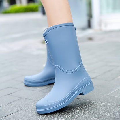 Dame Kvalitets- og vejrbestandige gummistøvler med skridsikker sål og behagelig indstigning Stilla