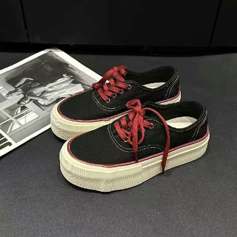 Dame afslappede sneakers med høj plateau Stilla