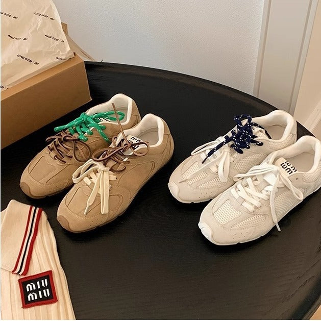 Dame Premium Sneakers i retro stil Stilla