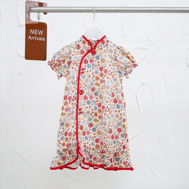 Femme Blomsterprint Kjole Stilla