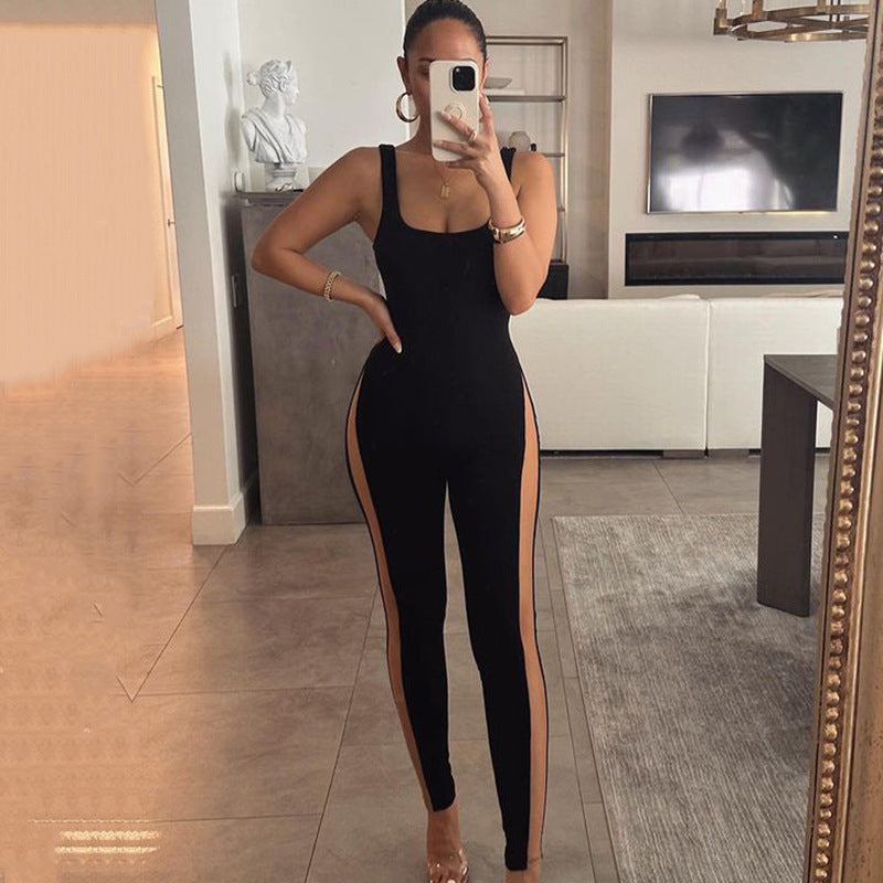 Dame Stilfuld Cutout Jumpsuit Stilla