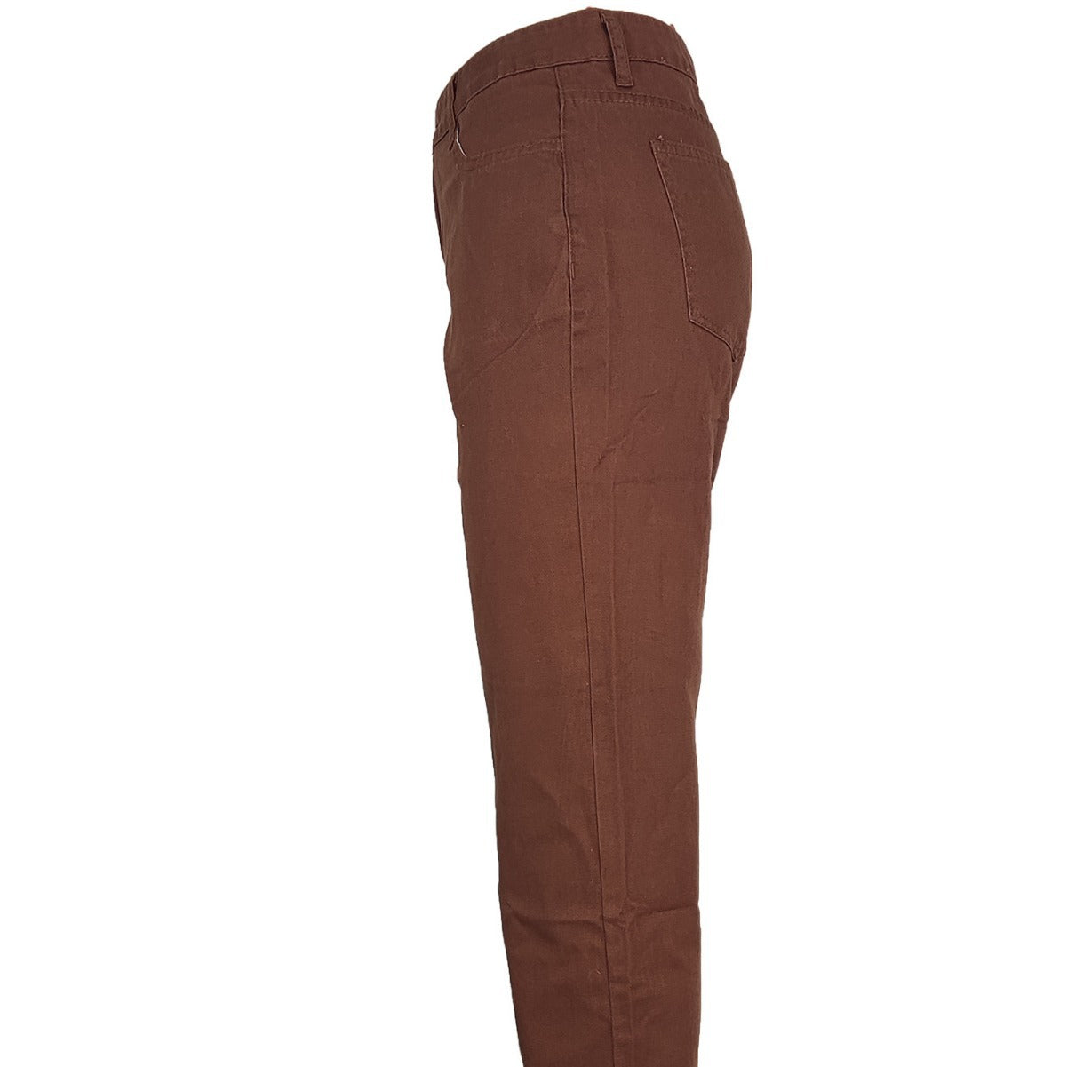 Dame afslappede højtaljede jeans i bred pasform med elegante sømdetaljer Stilla