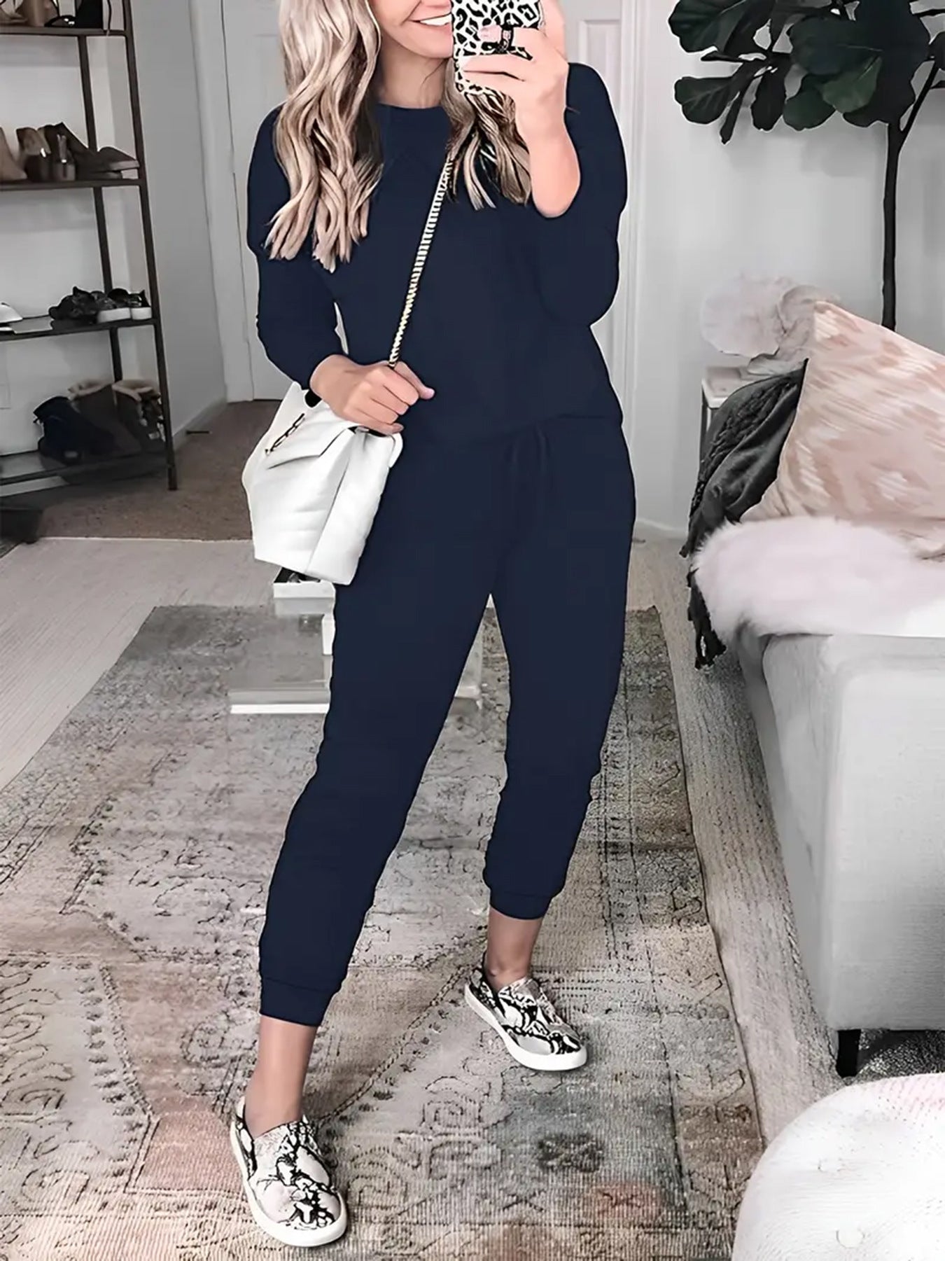 Dame Komfortabel Sweat set Stilla