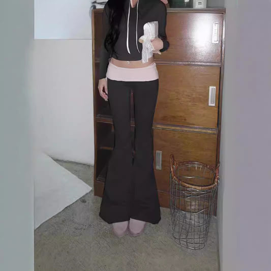 Dame Bootcut-Leggings med høj talje Stilla