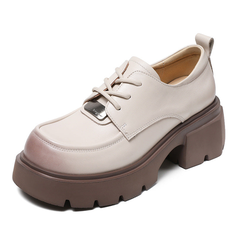 Dame Stilfulde Chunky Såle Casual Oxfords Stilla