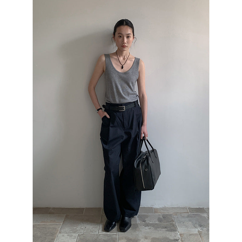 Dame afslappede cargo-bukser med sidelommer Stilla