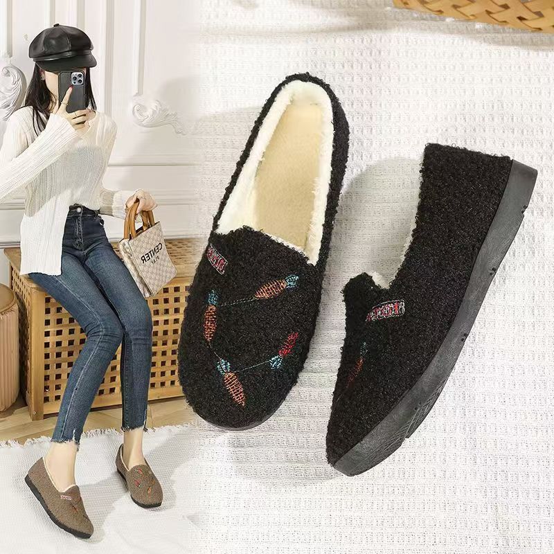 Femme Cozy Künstpels Hjemmesko Stilla