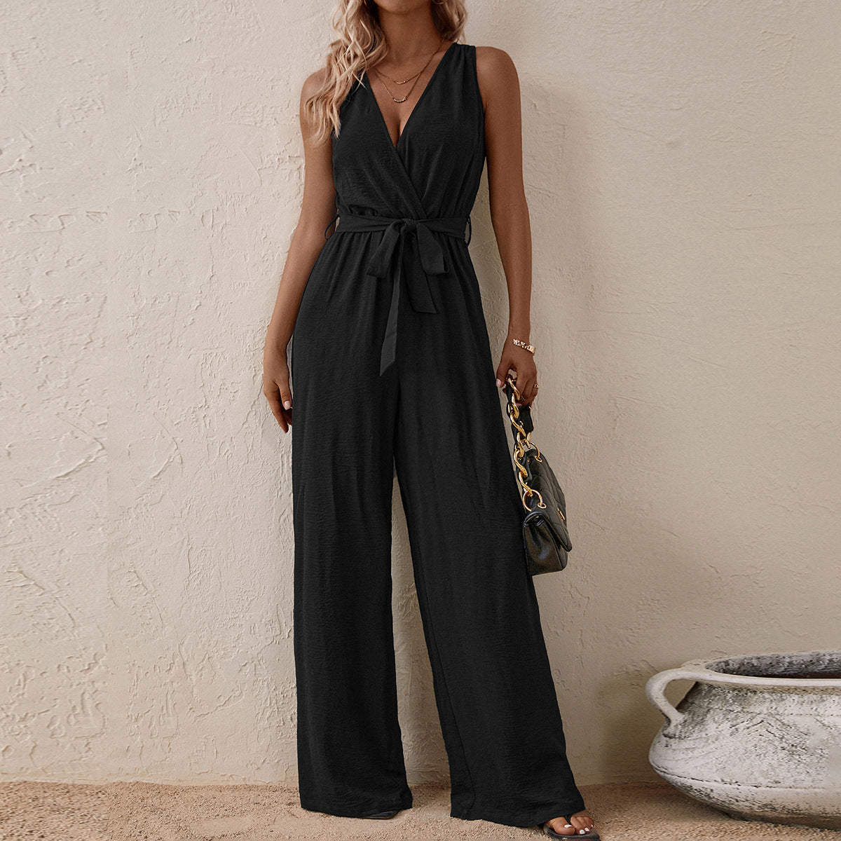 Dame løsskåret jumpsuit Stilla