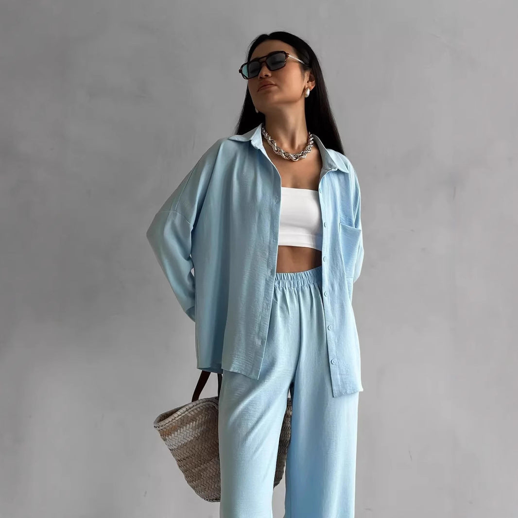 Dame afslappet silke skjorte Stilla