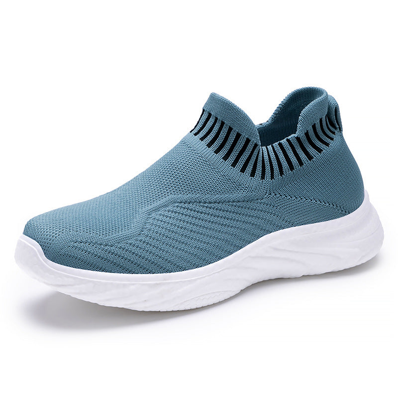 Dame Strik-Sneakers med elastisk indsats og dæmpende sål Stilla
