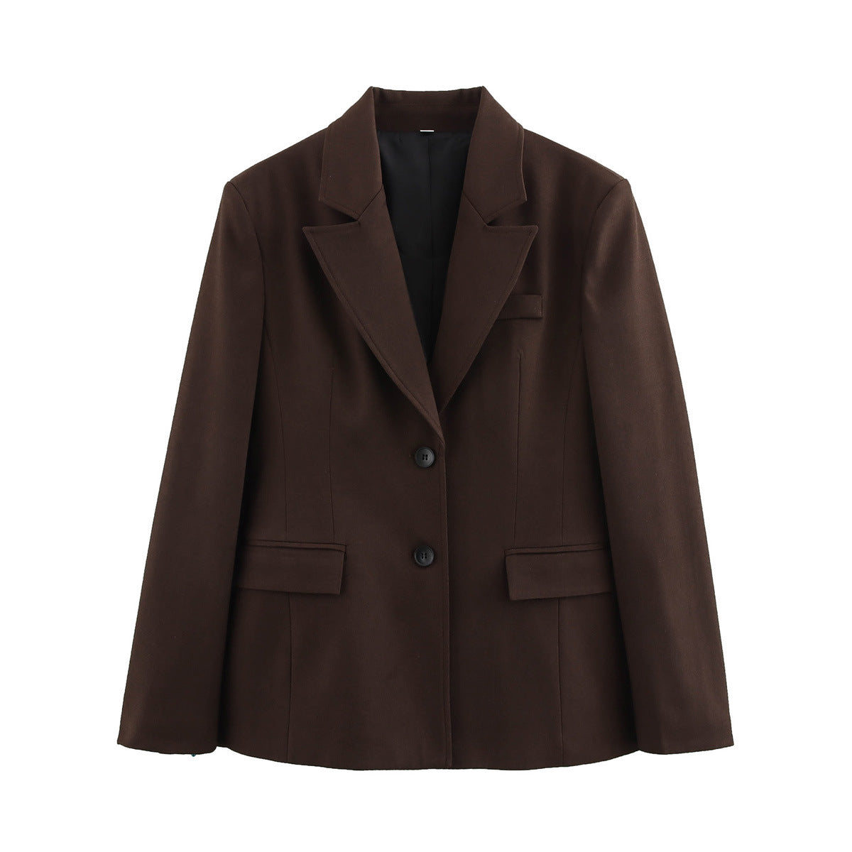 Dame elegant blazerjakke med struktureret design og praktiske lommer Stilla