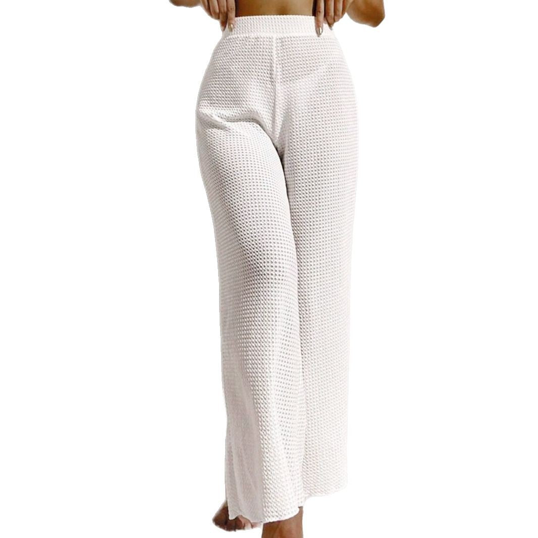 Dame løs stretch jumpsuit med elegant struktur Stilla