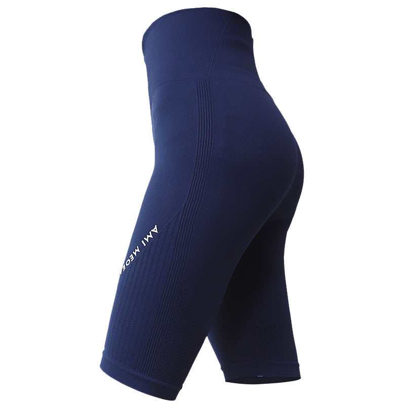 Dame cykelshorts med høj talje og figursyet design Stilla