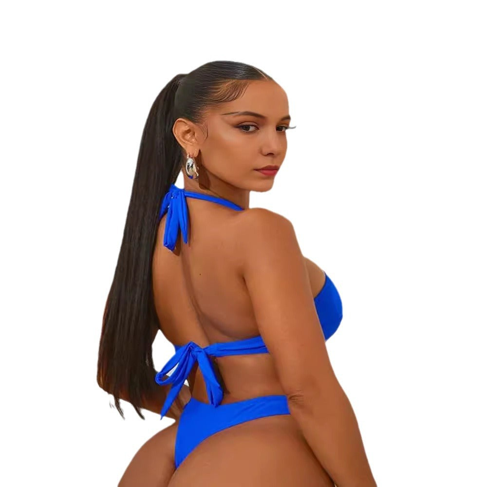 Dame Cut-Out Badedragt med ringdetaljer og moderne snit Stilla