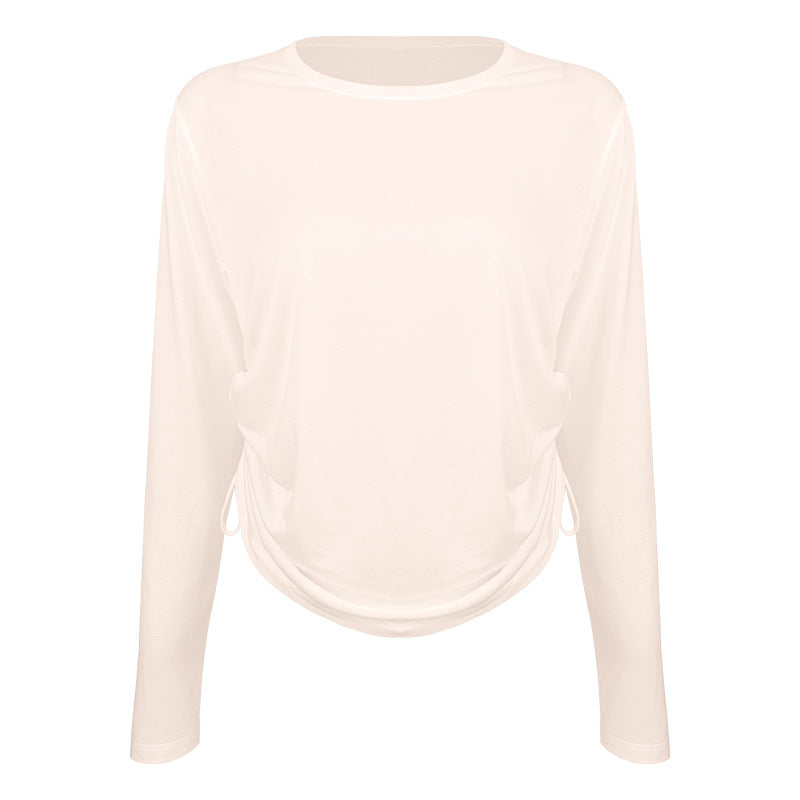 Dame afslappet langærmet skjorte med justerbar søm og åndbare egenskaber Stilla