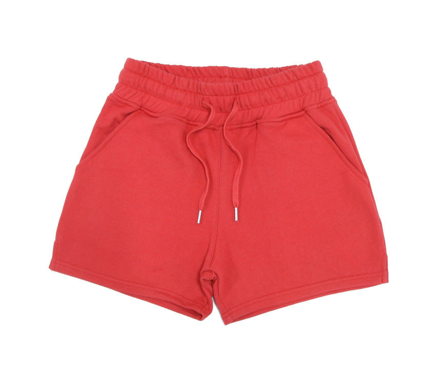 Dame Behagelige Sweatshorts med elastisk kant og sidelommer Stilla