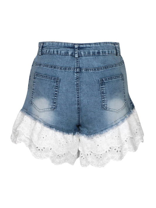 Femme Denim Spidstopper Shorts Stilla