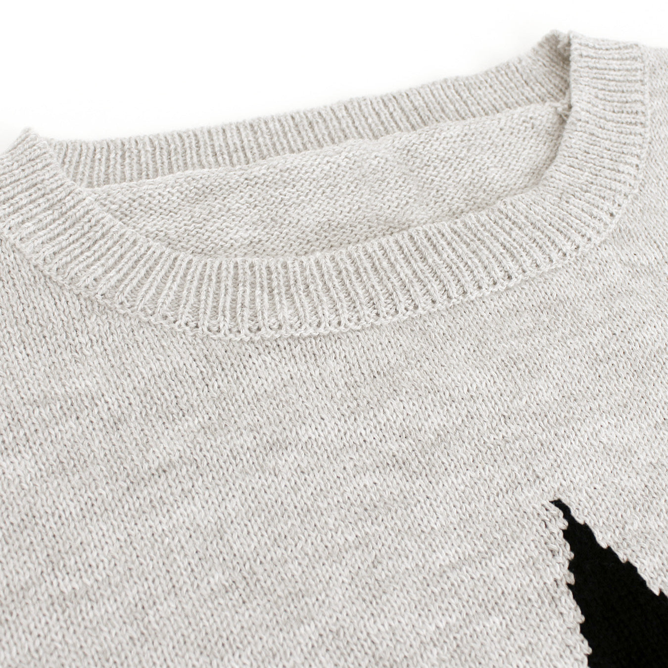 Dame afslappet oversized bluse med stjerneudtryk Stilla