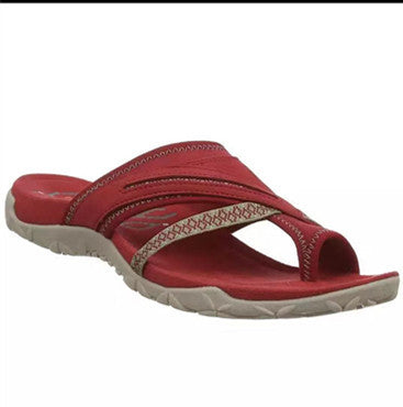 Dame Zehentrenner-sandaler med anatomisk fodseng og skridsikker sål Stilla