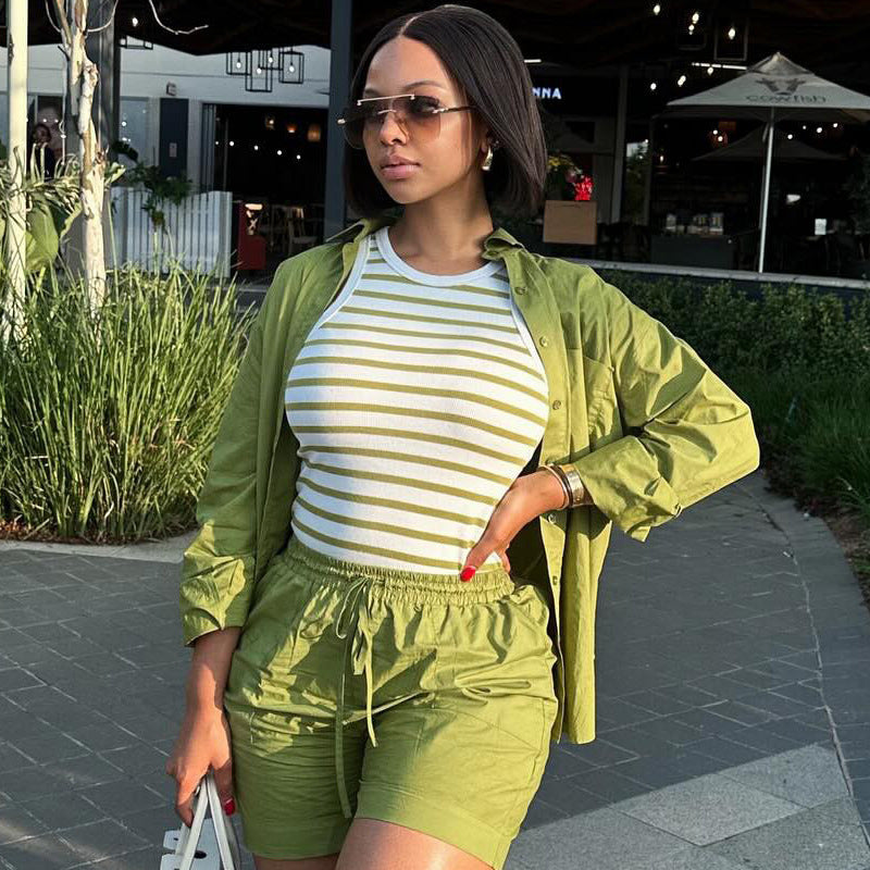 Dame afslappet sommeroutfit Stilla