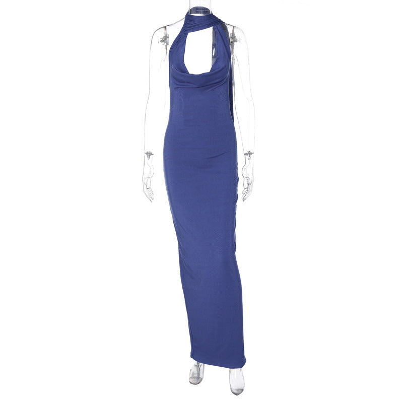 Dame Elegant Jumpsuit med asymmetrisk design og flydende stof Stilla