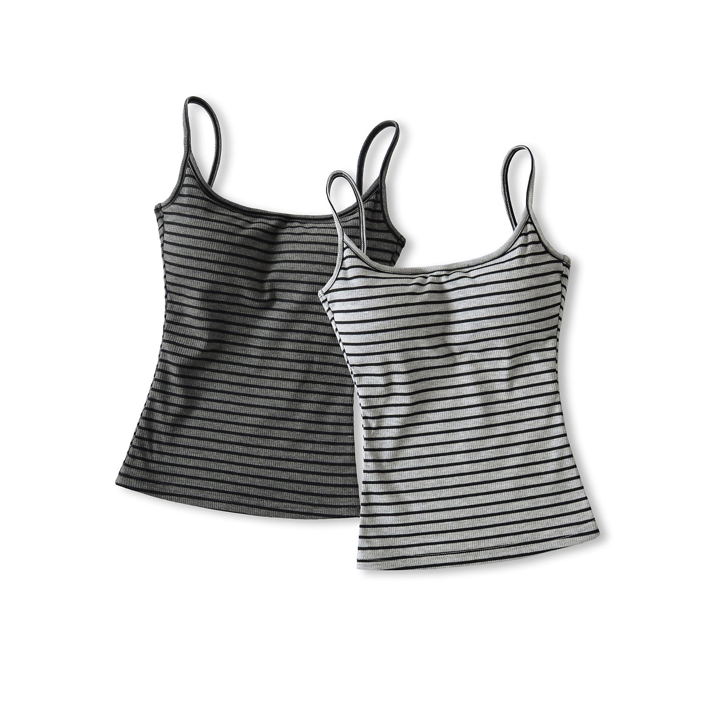Dame afslappet Neckholder Tanktop med fine striber og elastisk pasform Stilla