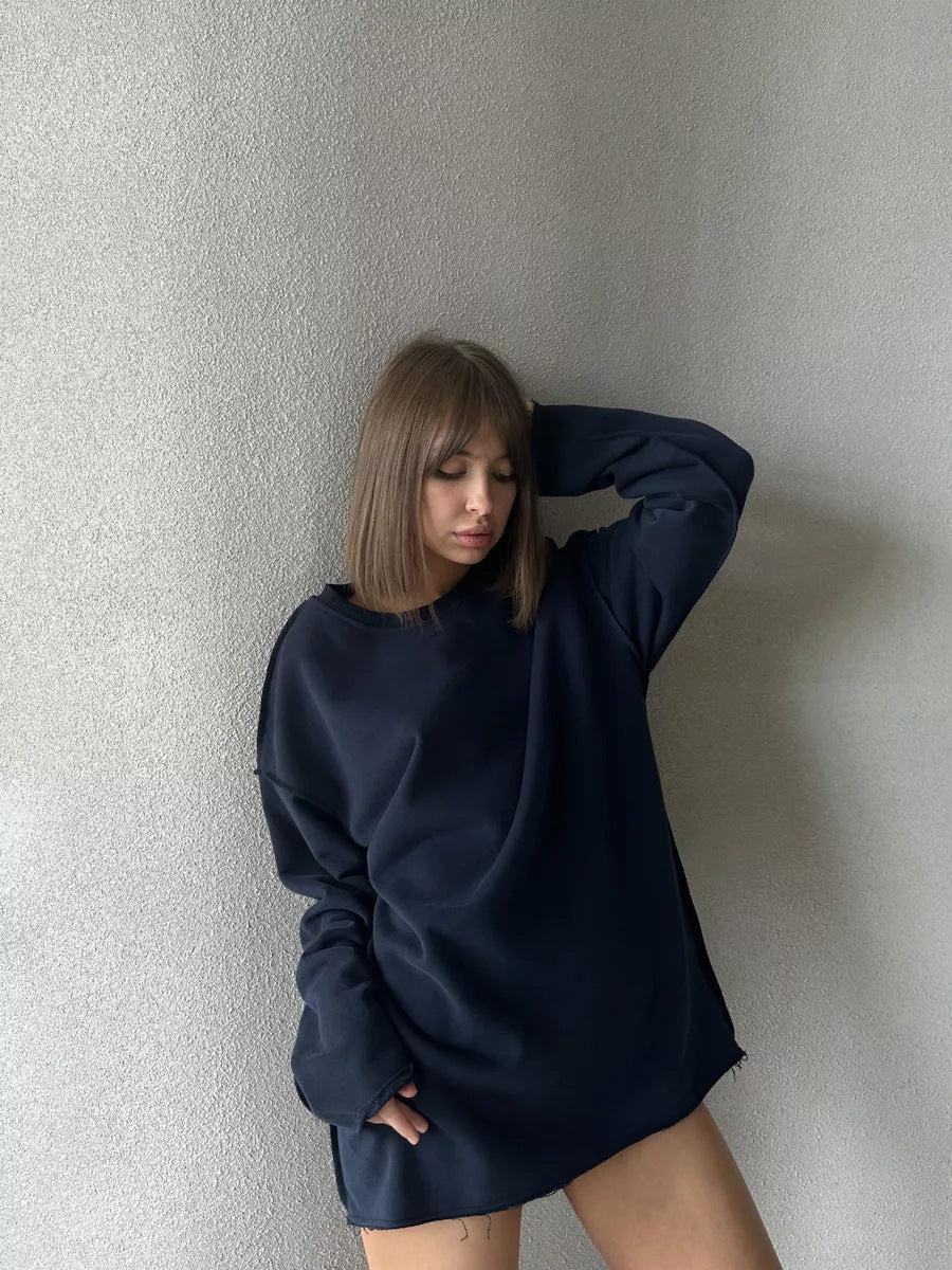 Dame afslappet oversized sweater Stilla