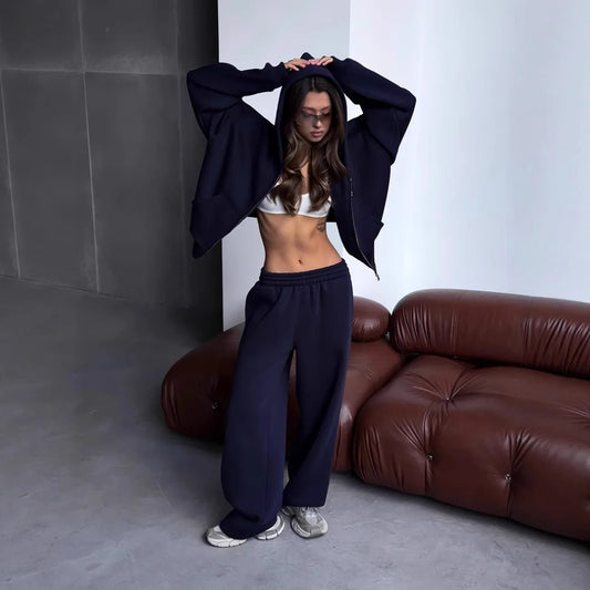 Dame afslappet og elegant hættejakke Stilla