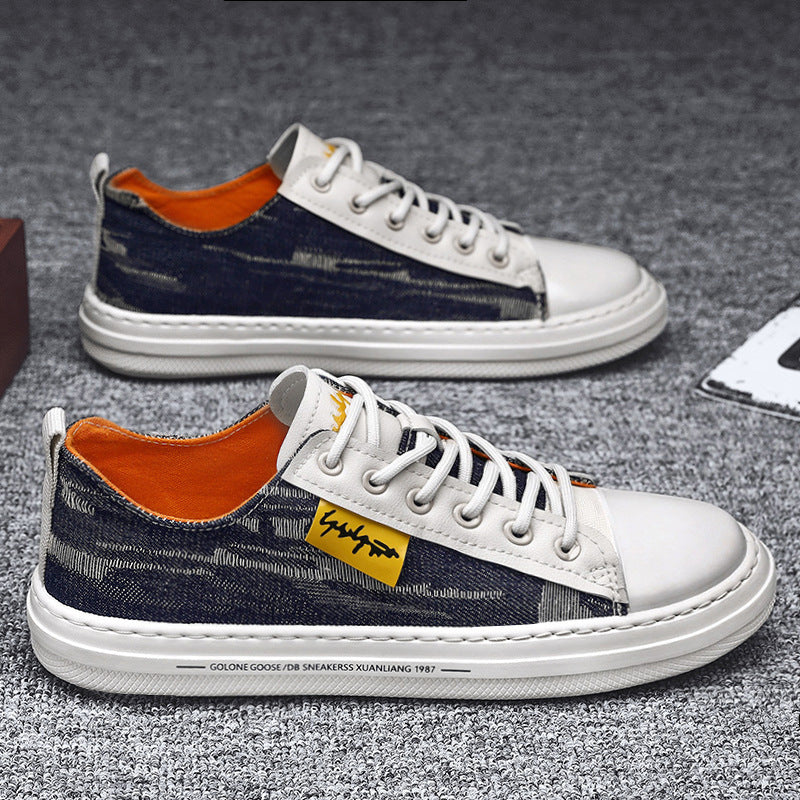 Mænd Casual Denim Sneakers Stilla