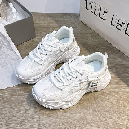 Dame Sports Chunky Sneakers med åndbart mesh-overflade og skridsikker sål Stilla