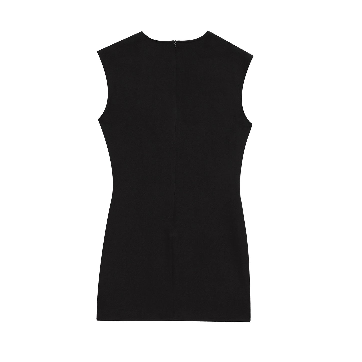Femme Sleek Struktureret Bælte-top Mini Kjole Stilla