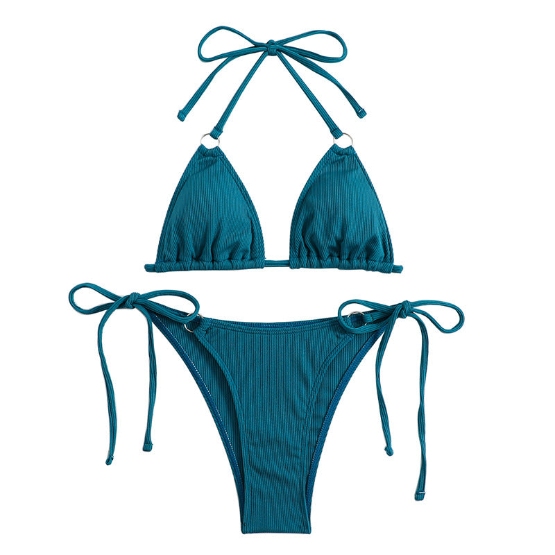 Dame bikini-sæt med justerbare stropper og sidelænkebånd Stilla