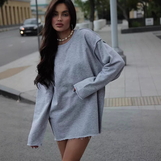Dame afslappet oversized sweater Stilla