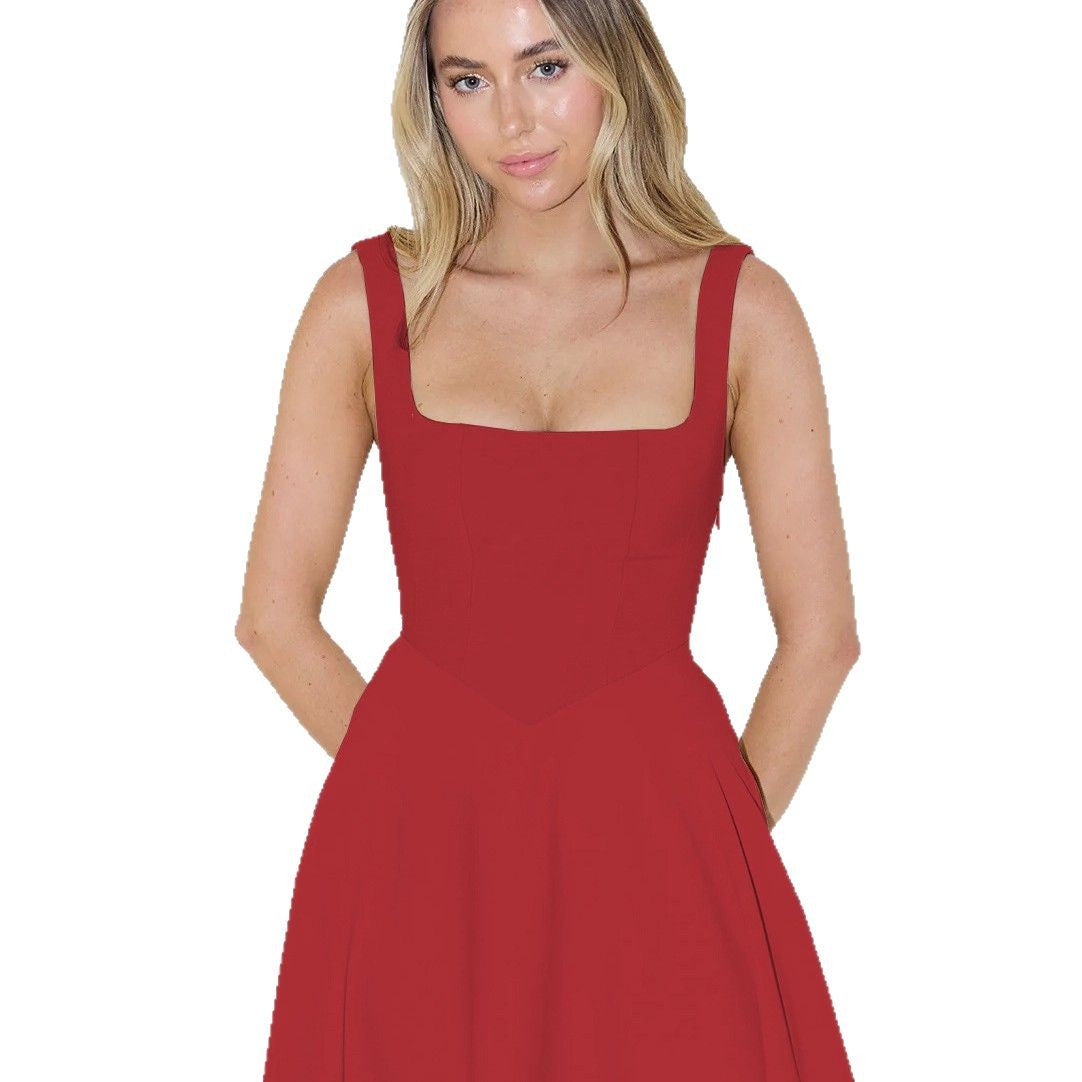 Dame A-linje aften kjole Stilla