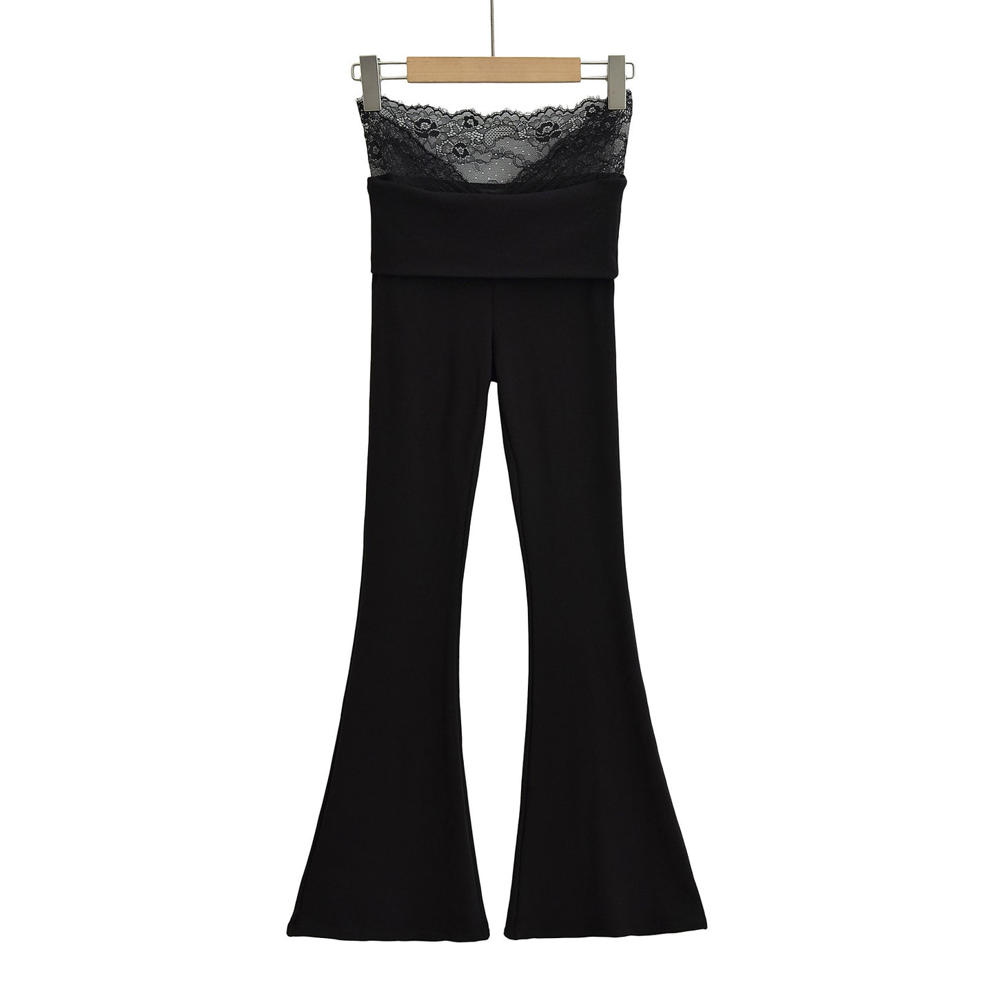 Dame Løs Bootcut Leggings med Spidssnit Stilla
